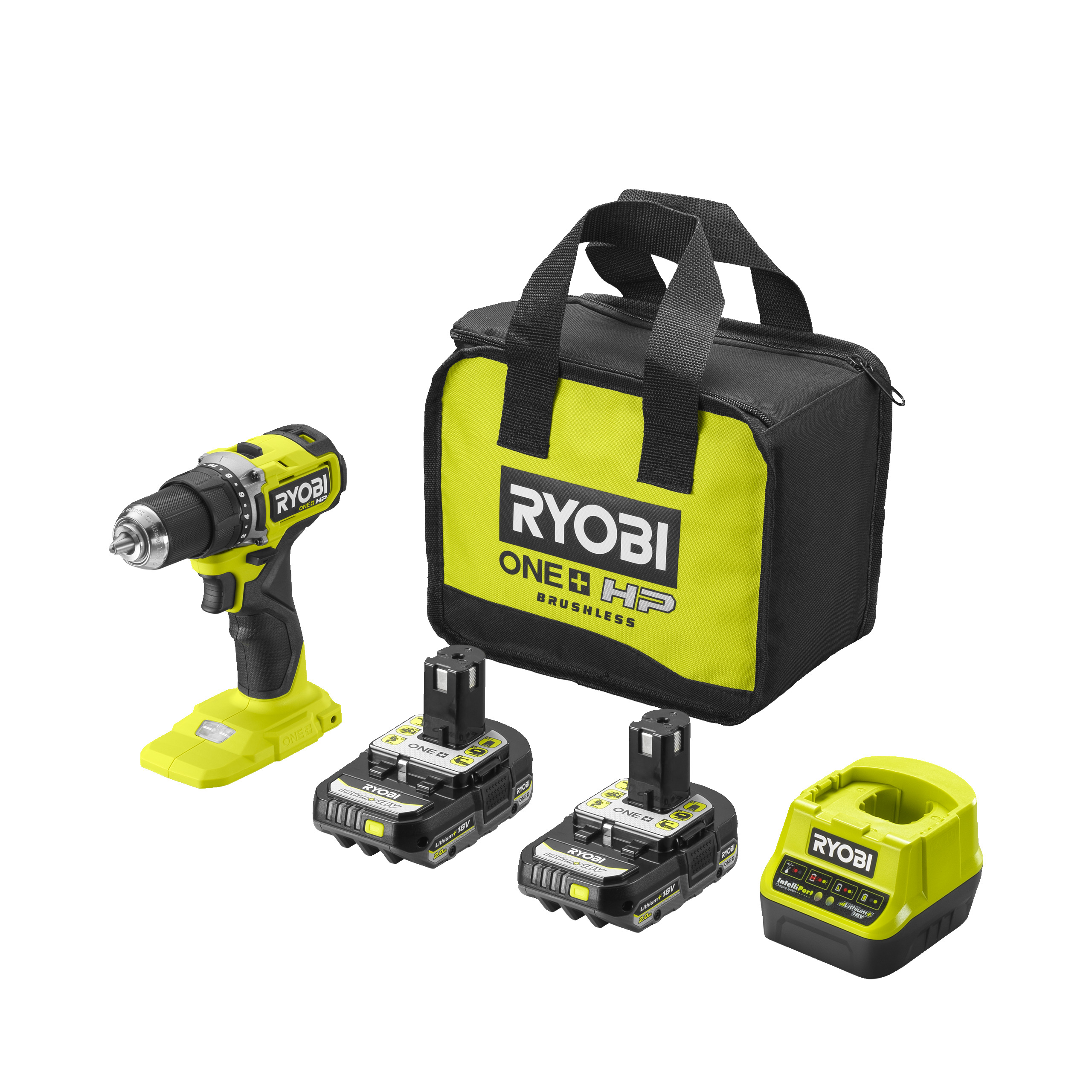 RYOBI RDD18C-220S ONE+ KÖMÜRSÜZ AKÜLÜ MATKAP 2.0 AH